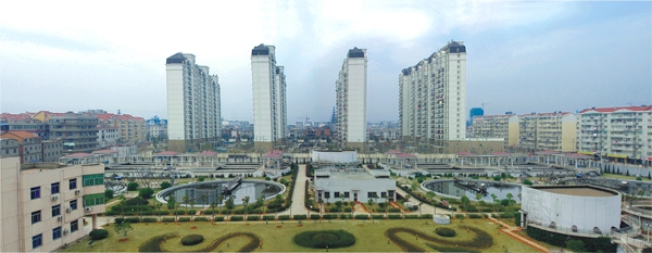 江西最大污水處理廠——南昌朝陽污水處理廠二期工程（省、市優(yōu)良工程，獲滕王閣杯）